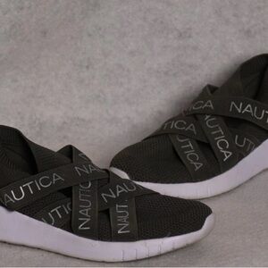 Nautica Olive  Women's Slip On Sneakers Size 8